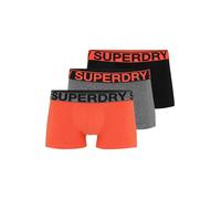 Superdry Boxer grigio sfumato / mandarino / nero Uomo Superdry XL
