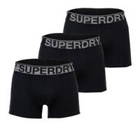 Superdry Boxer Uomo 3 Pezzi Trunk Triple Pack, Cotone, Logoband