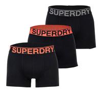 Superdry Boxer Uomo 3 Pezzi Trunk Triple Pack, Cotone, Logoband