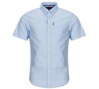 Superdry Camicia a maniche corte OXFORD ESSENTIAL in Bianco EU L