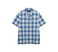 Superdry Camicia a maniche corte Superdry Cabana Motivo a scacchi large blu