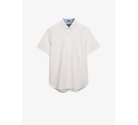 Superdry Camicia a maniche corte Superdry Preppy Oxford large Bianco