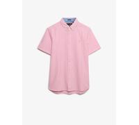 Superdry Camicia a maniche corte Superdry Preppy Oxford medium rosa