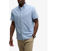 Superdry Camicia a maniche corte Superdry Preppy Oxford small blu