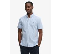 Superdry Camicia a maniche corte Superdry Preppy Oxford xlarge blu