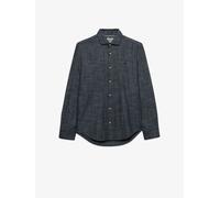 Superdry Camicia a maniche lunghe Superdry Essentials in chambray small blu