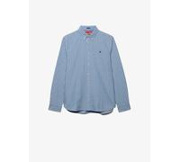 Superdry Camicia a maniche lunghe Superdry Preppy Oxford blu