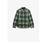 Superdry Camicia-giacca Miller foderata in Borg di Superdry small verde