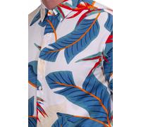 Superdry Camicia 'Hawaiian Resort' azzurro / aragosta / rosso / bianco, Taglia XXL