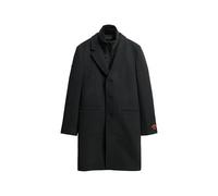 Superdry Cappotto da uomo 2 in 1, Spina di pesce nera, M