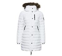Superdry Cappotto invernale da donna, bianco, 50