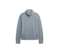 Superdry Classic Essential Half Zip Felpa Uomo Cotone Blu Regular