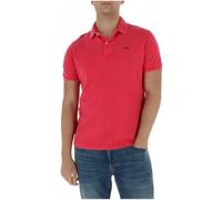 Superdry Classic Pique Polo, Rosa Lampone, L Uomo