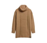 Superdry & Co Abito in maglia marrone chiaro Donna - Abbigliamento - Taglie comode - Abiti Superdry & Co XXL