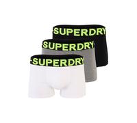 Superdry & Co Boxer grigio sfumato / verde neon / nero / bianco Uomo Superdry & Co XL