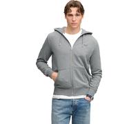 Superdry & Co Essential Logo Felpa con zip, grigio, Taglia M