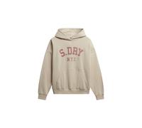 Superdry & Co Felpa 'Athletic Essentials' beige / borgogna Donna Superdry & Co M