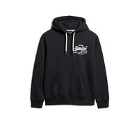 Superdry & Co Felpa 'CLASSIC' antracite / bianco Uomo Superdry & Co XXXL