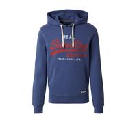Superdry & Co Felpa 'ECLIPSE' blu fumo / zappiro / bordeaux Uomo - Abbigliamento - Taglie comode - Felpe Superdry & Co XL