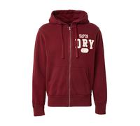 Superdry & Co Giacca di felpa marino / borgogna / bianco Uomo Superdry & Co L