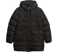 Superdry Everest Mid Length Puffer Jacket Nero M Donna