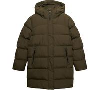 Superdry & Co Giacca sportiva trapuntata, Verde/Khaki, Taglia 12