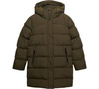 Superdry & Co Giacca trapuntata sportiva per donne, Verde/Khaki, Taglia M