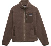Superdry & Co Heritage Giacca in pile femminile, marrone, Taglia M