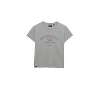 Superdry & Co Maglietta 'ATH ESS' grigio / grigio sfumato / rosso Donna Superdry & Co L