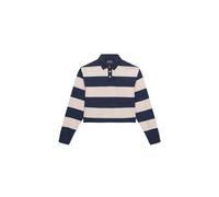 Superdry & Co Maglietta 'Athletic Essentials' beige / blu scuro Donna Superdry & Co XXL