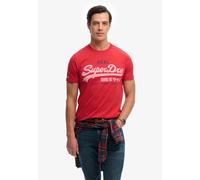 Superdry & Co Maglietta blu scuro / rosso / rosso pastello Uomo Superdry & Co L