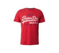 Superdry & Co Maglietta blu scuro / rosso / rosso pastello Uomo Superdry & Co XL
