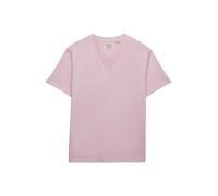 Superdry Classic Cotton Linen Vee Short Sleeve V Neck T-shirt Rosa S Uomo