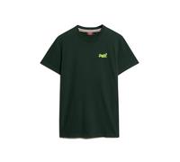 Superdry Essential Logo Embroidered Short Sleeve T-shirt Verde 2XL Uomo