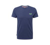 Superdry Essential Logo Embroidered Short Sleeve T-shirt Blu 2XL Uomo