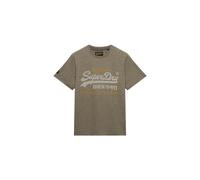 Superdry & Co Maglietta 'Heritage' curry / grigio chiaro / oliva Uomo - Abbigliamento - Taglie comode - Maglie e T-shirt Superdry & Co M