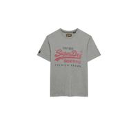 Superdry & Co Maglietta 'HERITAGE' grigio / rosso / nero Uomo - Abbigliamento - Taglie comode - Maglie e T-shirt Superdry & Co M