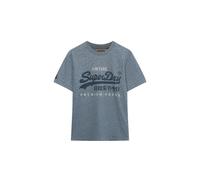 Superdry & Co Maglietta 'HERITAGE' navy / blu sfumato / grigio Uomo - Abbigliamento - Taglie comode - Maglie e T-shirt Superdry & Co L
