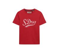 Superdry & Co Maglietta 'Varsity' crema / rosso Donna Superdry & Co L