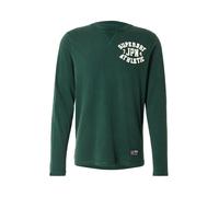 Superdry Vintage Athletic Chest Long Sleeve T-shirt Verde XL Uomo