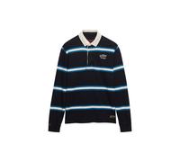 Superdry Vintage Athletic Stripe Rugby Long Sleeve Polo Blu XL Uomo