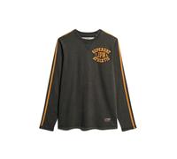 Superdry & Co Maglietta 'Vintage Athletic' grigio scuro / arancione Uomo Superdry & Co M