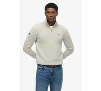 Superdry M6110706a Half Zip Sweater Grigio M Uomo