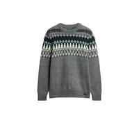 Superdry & Co Pullover grigio / verde scuro / nero / bianco Uomo Superdry & Co S
