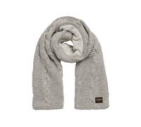 Superdry Cable Scarf Grigio Donna