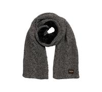 Superdry Cable Scarf Grigio Donna