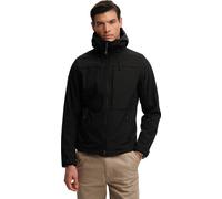 Superdry & Co Softshell Trekker Giacca, nero, Taglia S