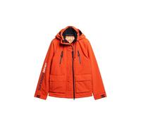 Superdry COAT HOODED ULTIMATE WINDBREAKER Bold Orange M Uomo, Arancione acceso, M