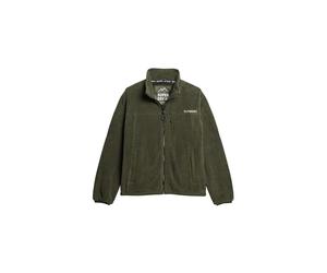 Superdry Code Fleece Trekker Giacca da uomo, Verde (Dark Moss-Green), M