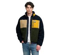 SUPERDRY COLOUR BLOCK RETRO FLEECE S